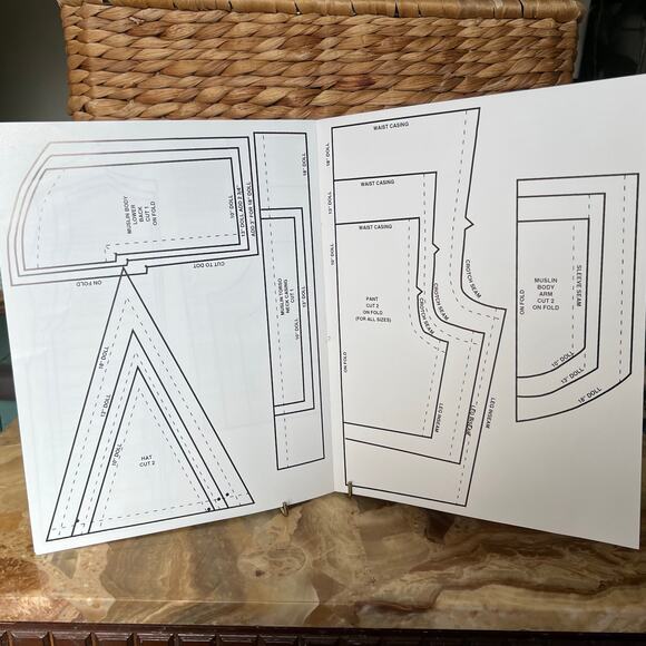 A Homespun Santa Instruction Magazine - Picture 5 of 5